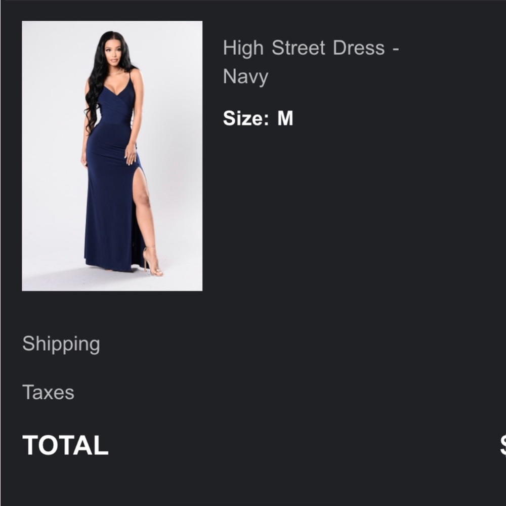 Wedding guest dress. Navy blue
